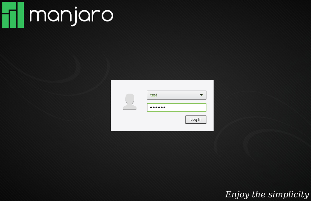 password login