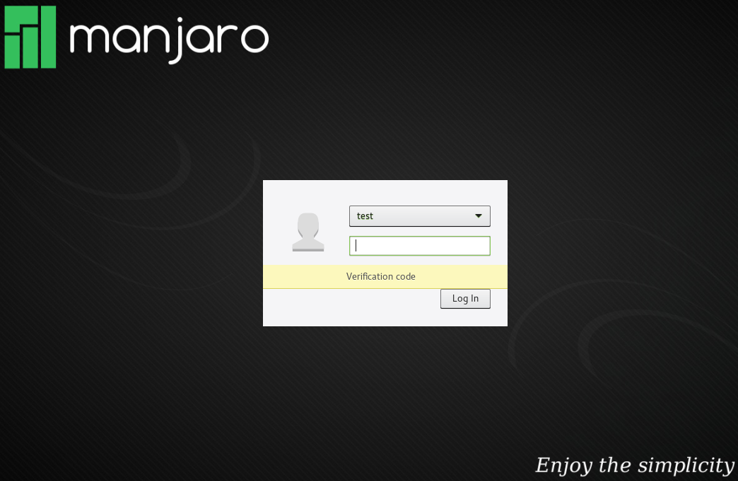 verification code